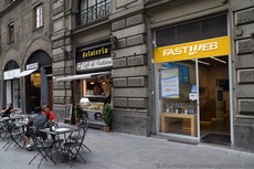 Caffe del Battistero Gelateria and Fastweb near Florence Cathedral.jpg