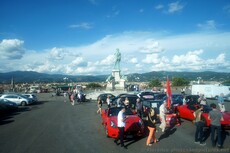 Statue of David at Piazzale Michelangelo Parking Lot.jpg