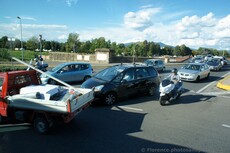 Traffic Circle near Piazza Taddeo Gaddi Florence.jpg