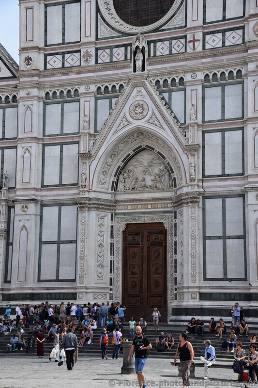 Door of Basilica Santa Croce and its Detailed Archway.jpg