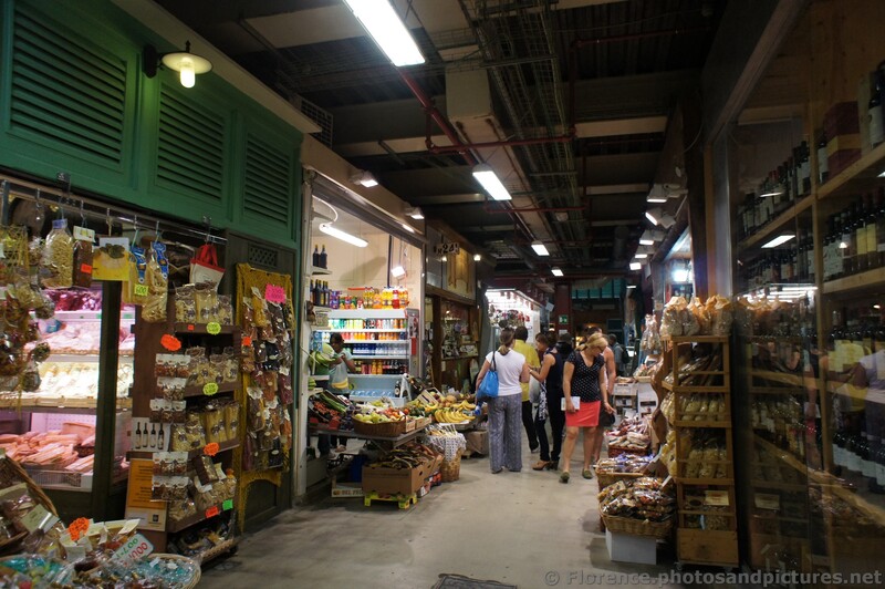 People Browsing the Aisles of Mercato Centrale Florence.jpg